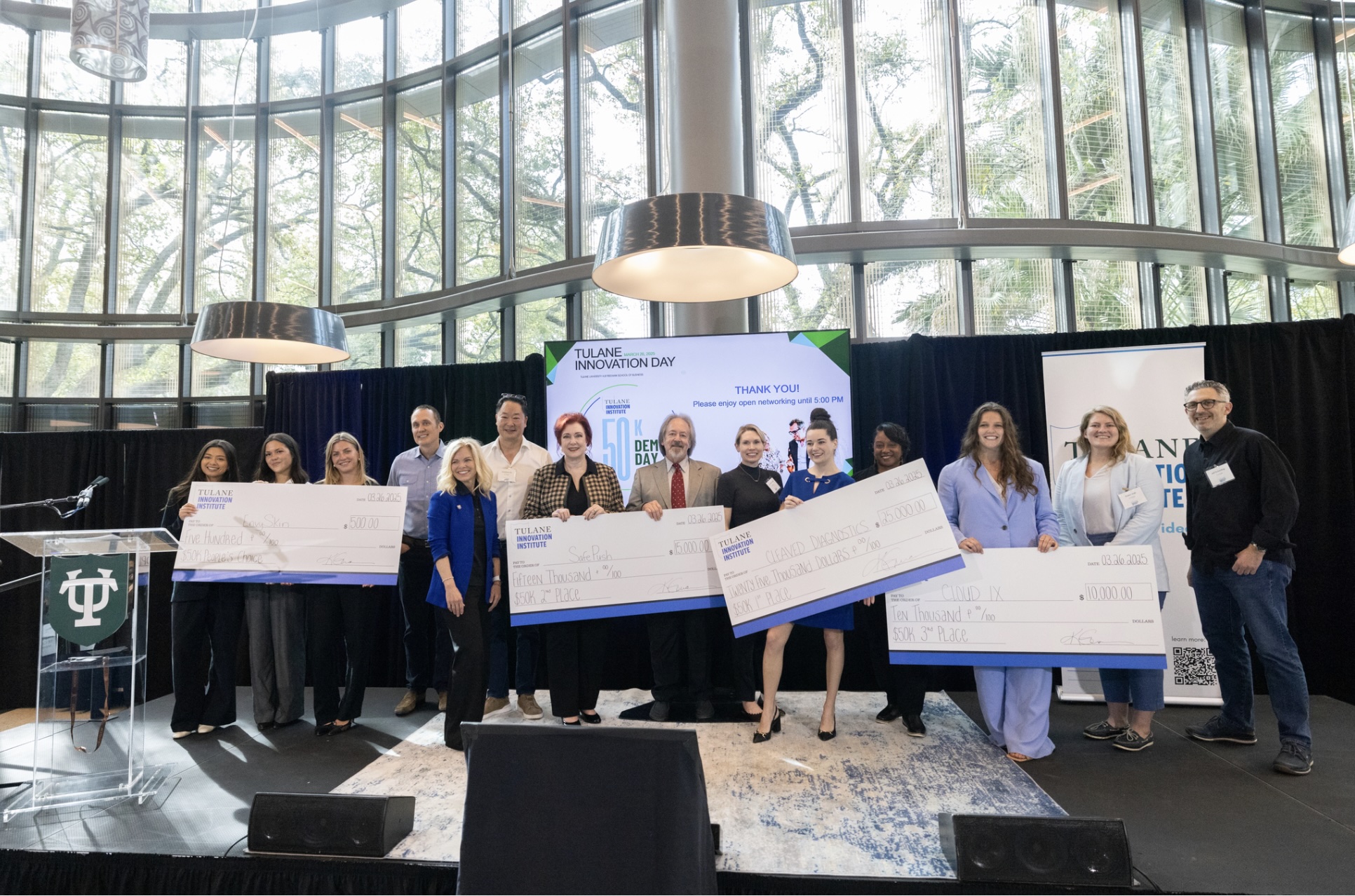 50K DEMO DAY WINNERS, SPRING 2025 NOEW