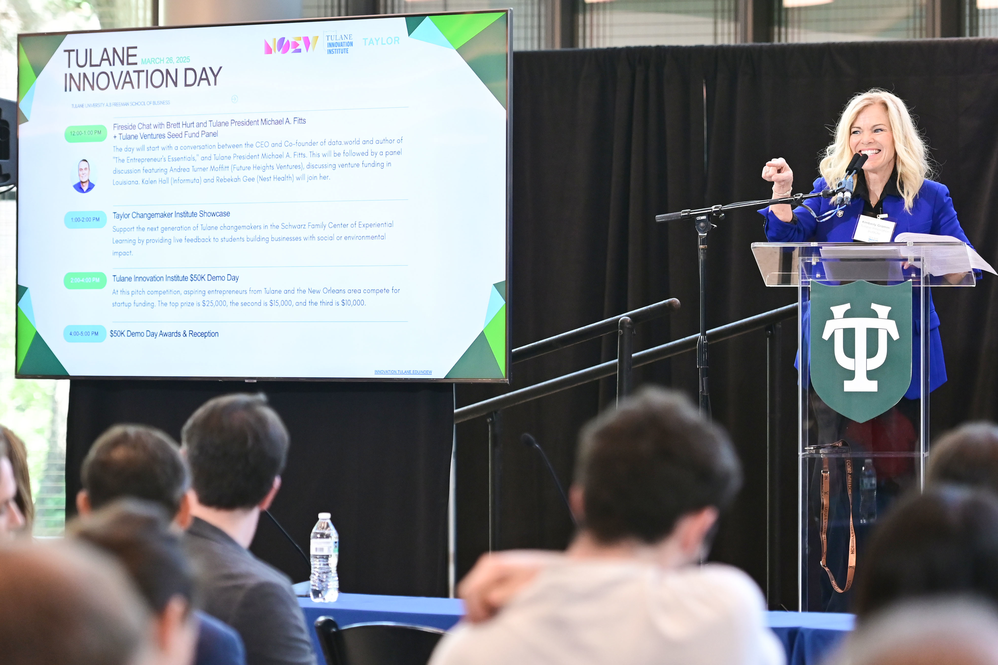 Kimberly Gramm at Tulane Innovation Day 2025