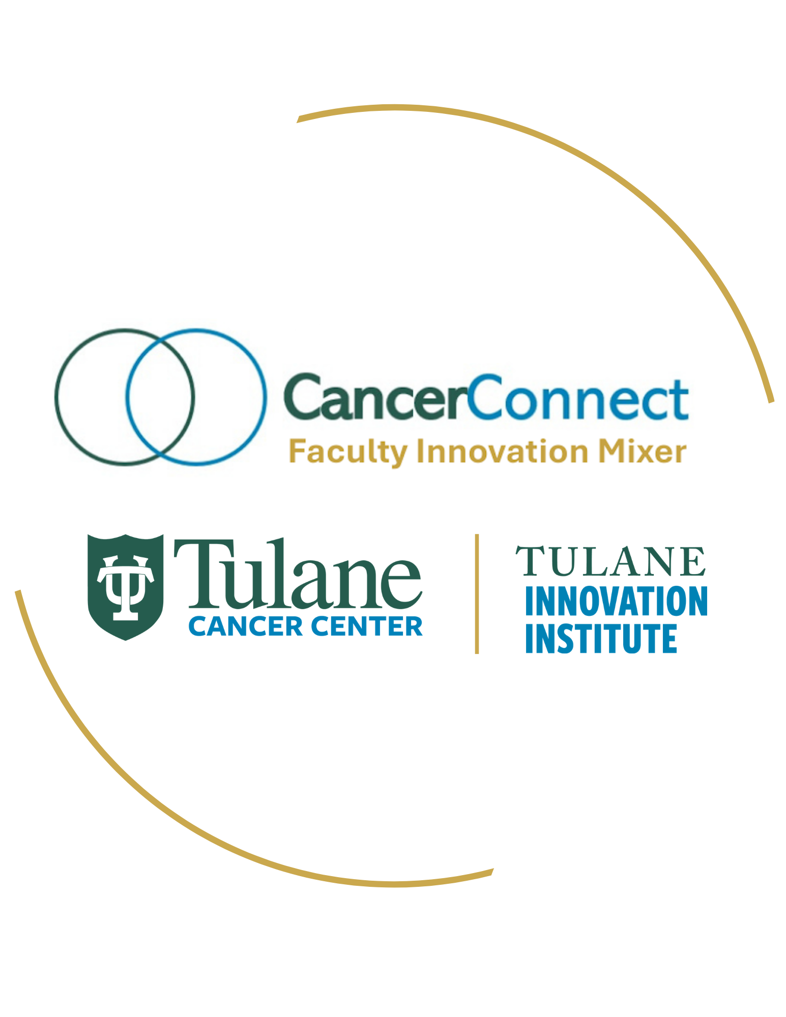 Graphic: CancerConnect Faculty Innovation Mixer, Tulane Cancer Center, Tulane Innovation Institute