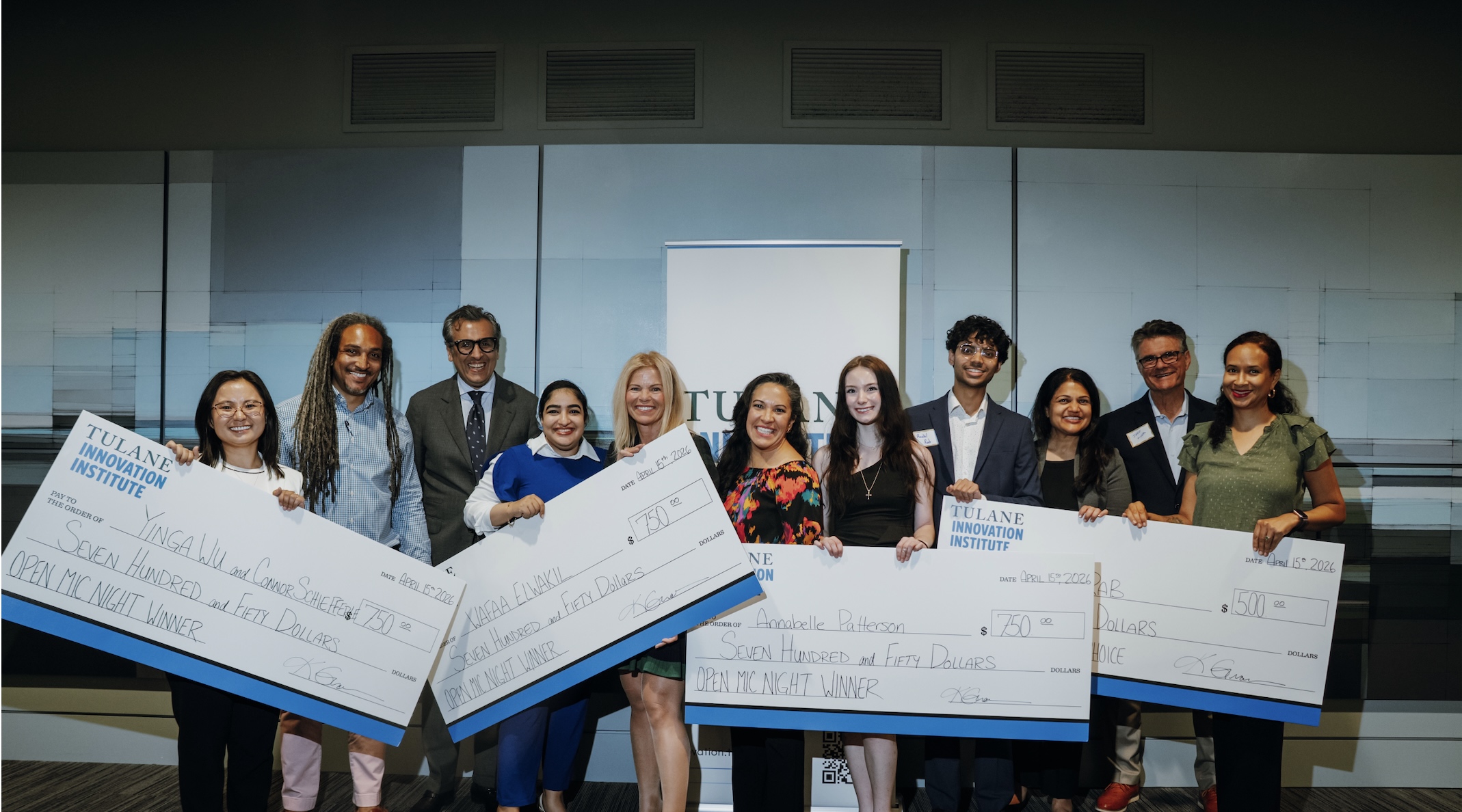 Open MIC Spring 2026 Winners