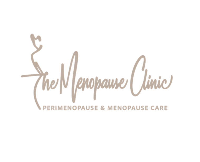 The Menopause Clinic logo: Perimenopause &amp; Menopause Care.
